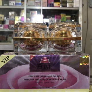 Kem Elise cặp ngày và đêm Vip nám tàn nhang đồi mồi 40g