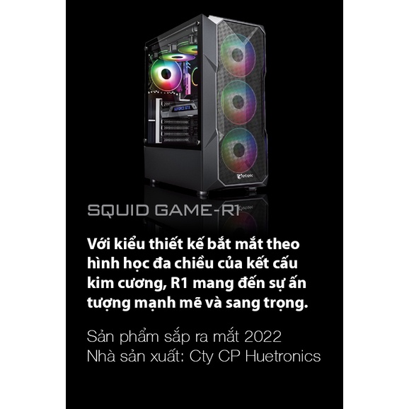 Thùng máy Case Jetek Squid Game – R1