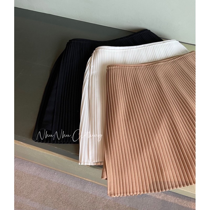 Quần váy dập ly (Ảnh Thật)