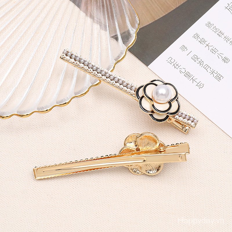 Kẹp Tóc Đính Ngọc Trai Giả Xinh Xắn Cho Nữ