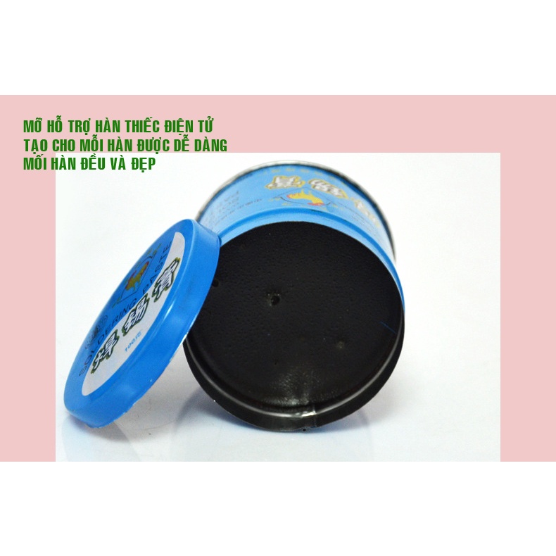 Mỡ hỗ trợ hàn thiếc tạo nên mối hàn dễ dàng, nhanh và đẹp - sản phẩm chính hãng