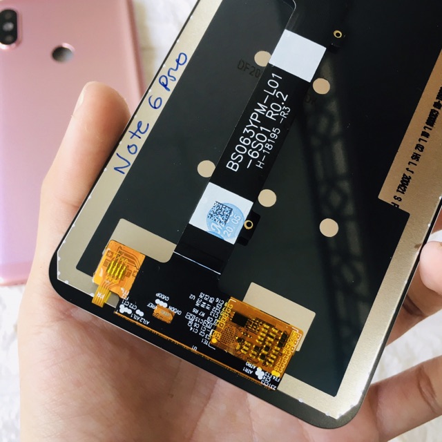 Combo Bộ Vỏ+ Màn Hình Xiaomi Redmi Note 6 Pro Zin Hàng Cao Cấp Tặng Kèm Bộ Vít