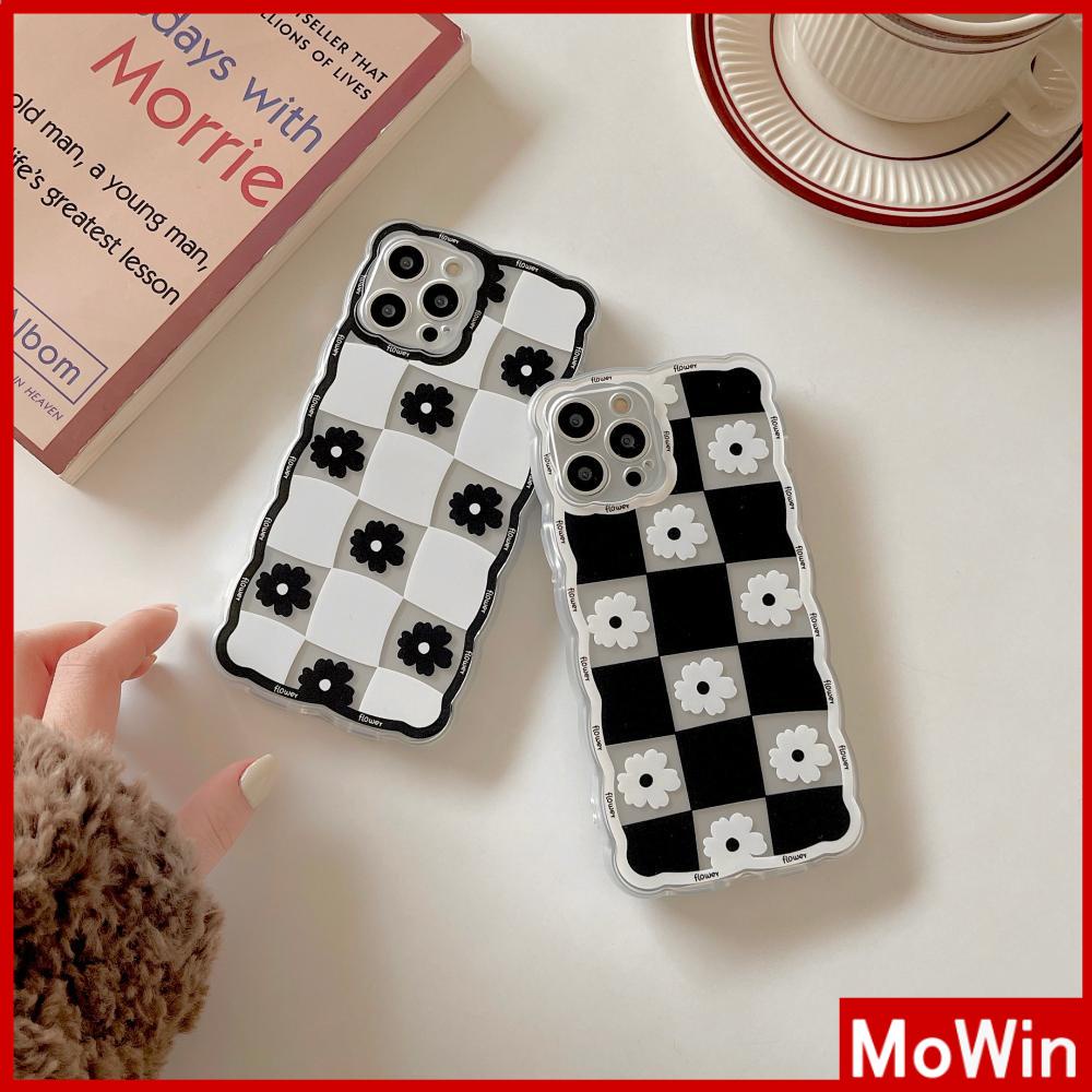 Ốp Điện Thoại Silicon Mềm Chống Sốc Chống Trượt In Họa Tiết Hoa Cho iPhone 13 Pro Max 12 Pro Max 11 7Plus