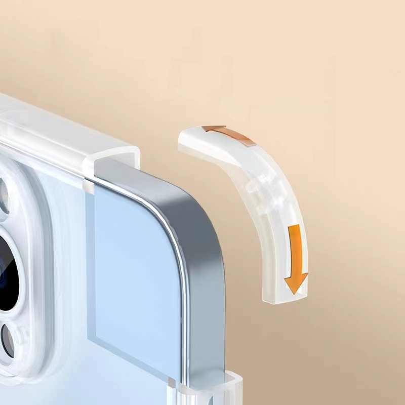 Ốp Điện Thoại Silicon TPU Mềm Trong Suốt Có Giá Đỡ Dễ Thương Cho iPhone 13 12 11 Pro X XR XS Max SE 2020 6 6S 7 8 Plus