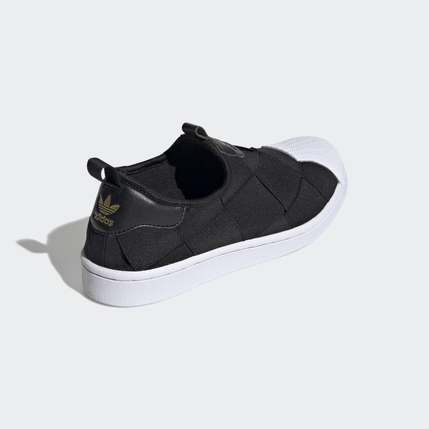 Giày sneaker adidas Superstar Slip-on Black chính hãng
