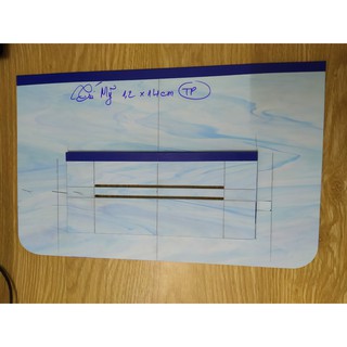 Rập định hình túi sau quần 1 cơi nhiều thông số.