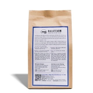 Cà Phê Arabica Cầu Đất DalatFarm - Túi 250gr (Dạng Bột)