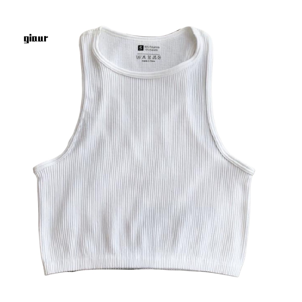 Áo Tank Top Chất Liệu Co Giãn Thấm Hút Mồ Hôi Thời Trang Mùa Hè Cho Nữ