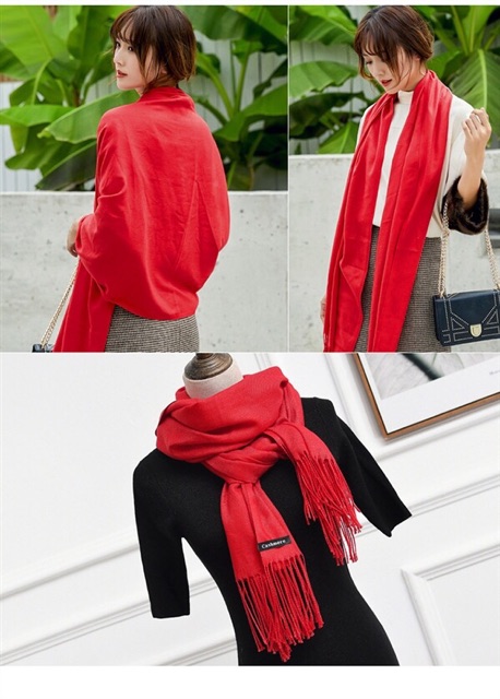 Khăn choàng cổ cashmere loại 1