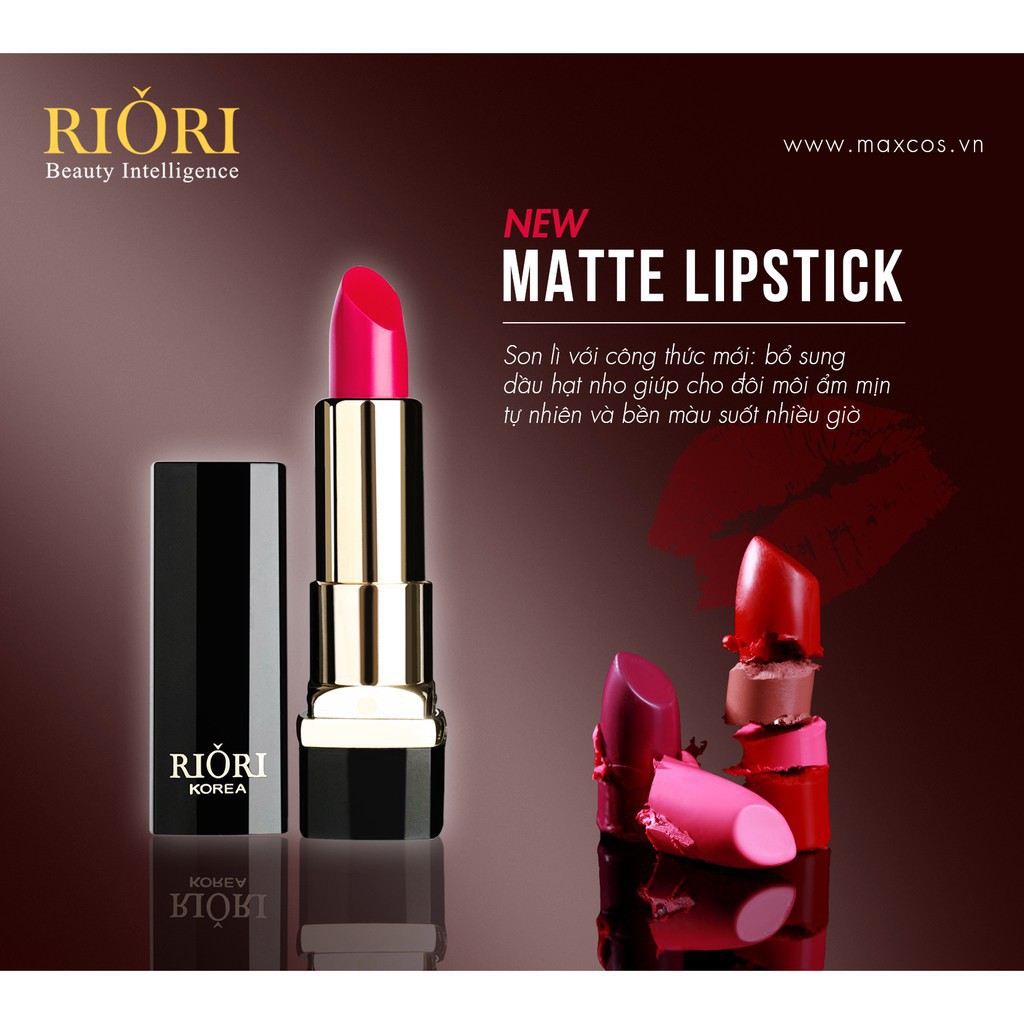 Son Lì ❤  Riori Matte Lipstick 03 - So Good | BigBuy360 - bigbuy360.vn