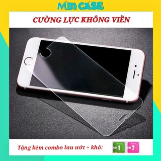 Kính Cường Lực Trần Không Viền Dành Cho Iphone ❤ẢNH THẬT❤ Bảo Vệ Mặt Kính - Đủ Các Dòng Cho IP