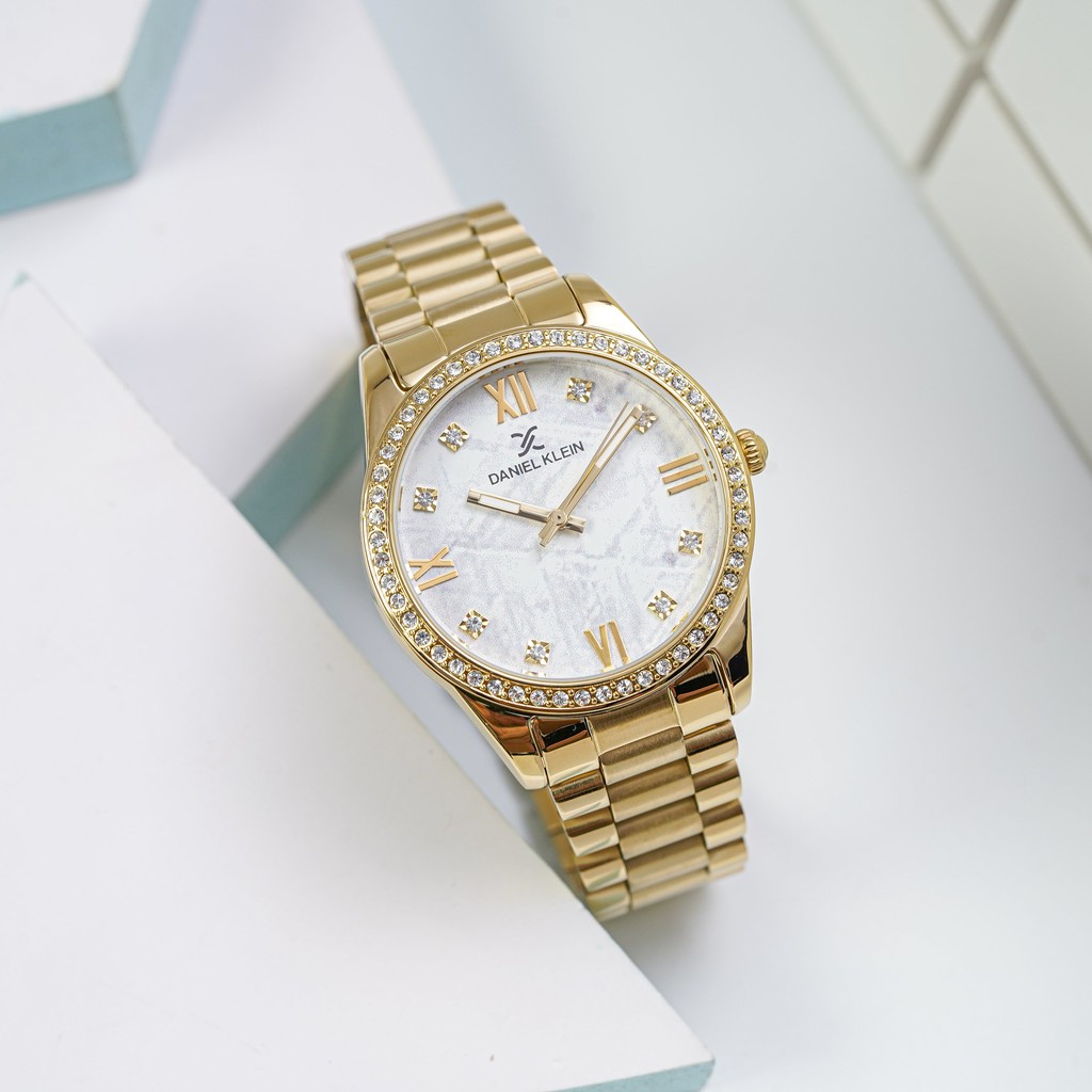 Đồng hồ Nữ Daniel Klein Dial Sunray Gold Ladies- Lamy watch