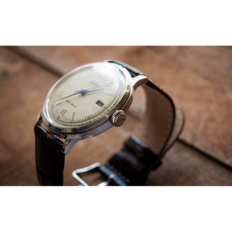 Đồng hồ nam Orient dây da Automatic Bambino Gen 2 Version 2 FAC00009N0