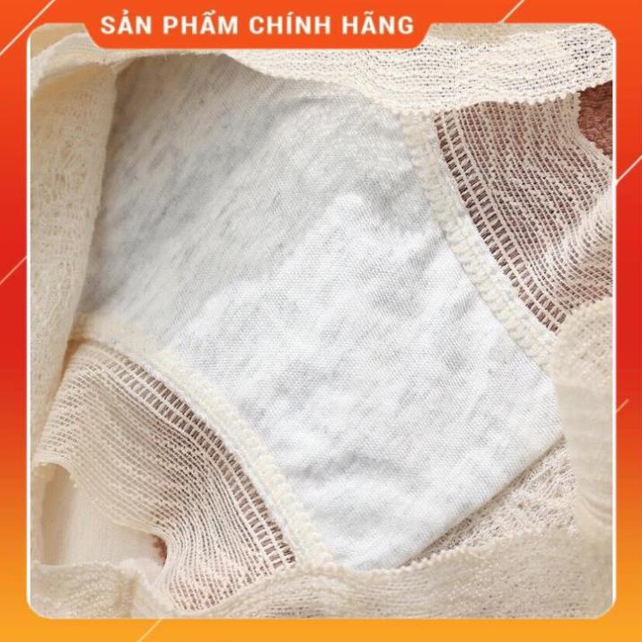 Quần Lót Cạp Ren Dệt Kim Co Giãn Thoải Mái, Quần Chíp Kháng Khuẩn 5578