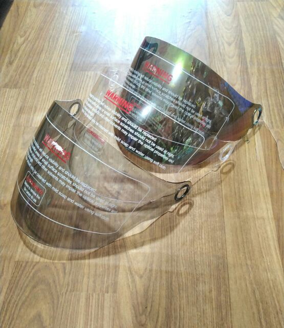 Kính Lắp Nón Bảo Hiểm 3/4 ASIA và BOPA Chống Tia UV