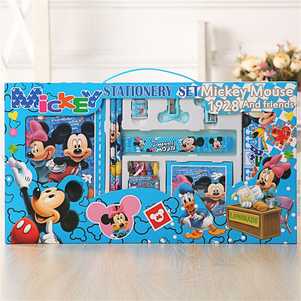 Bộ Dụng Cụ Học Tập Họa Tiết Công Chúa Elsa/Người Nhện Dễ Thương Cho Bé