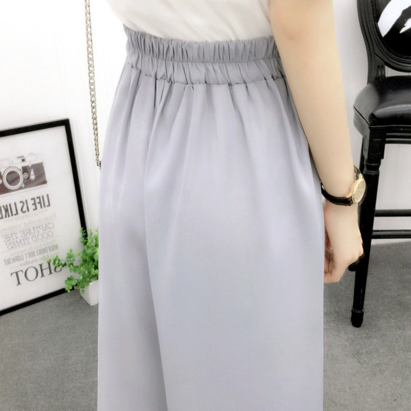 Quần Dài Ống Rộng Lưng Thun Phong Cách Hàn Quốc Dành Cho Nữ | BigBuy360 - bigbuy360.vn