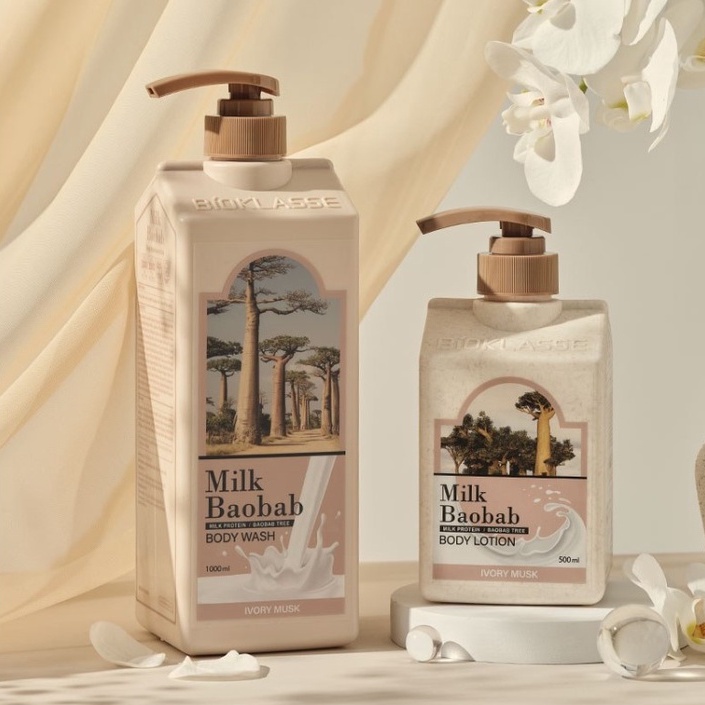 Sữa tắm dưỡng da lưu hương nước hoa Milk Baobab Body Wash 1000ml