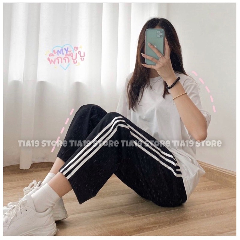 Quần culottes 3 sọc Tia19 ( KÉO SANG XEM FEEDBACK)