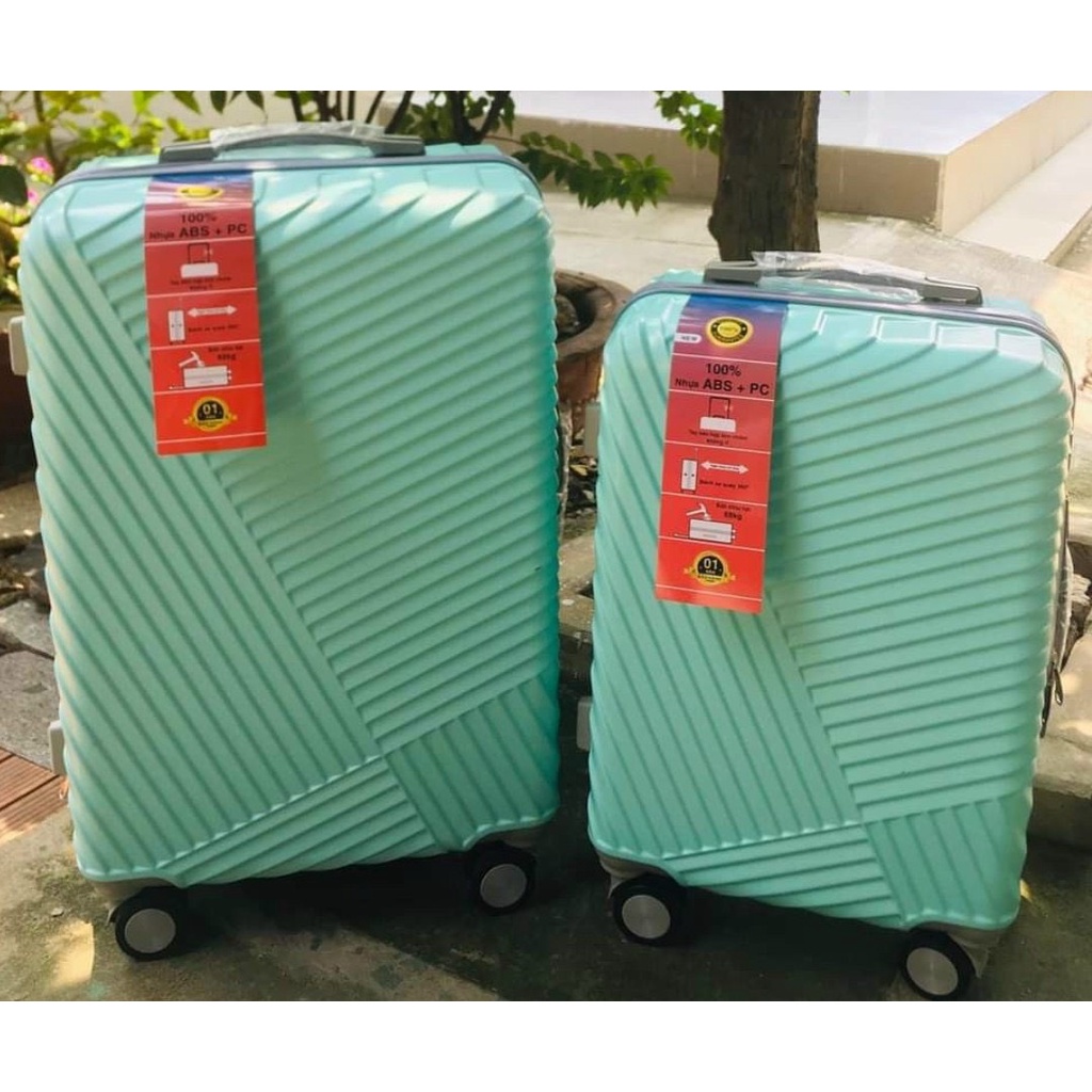 Vali Hùng Phát 203  dẻo pc kéo du lịch CHỐNG BỂ VỠ- CHỐNG RẠCH MÓC- CHỐNG XƯỚC BH 5 Năm .