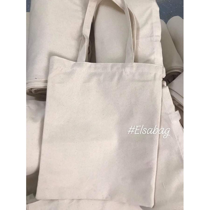 Túi tote trơn màu mộc/be đựng đồ siêu rẻ