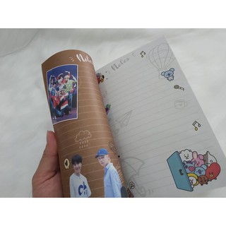 [ Hàng Có Sẵn ] Note Book BTS