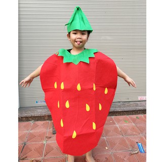 Bộ đồ hóa trang Halloween quả dâu tây cho bé