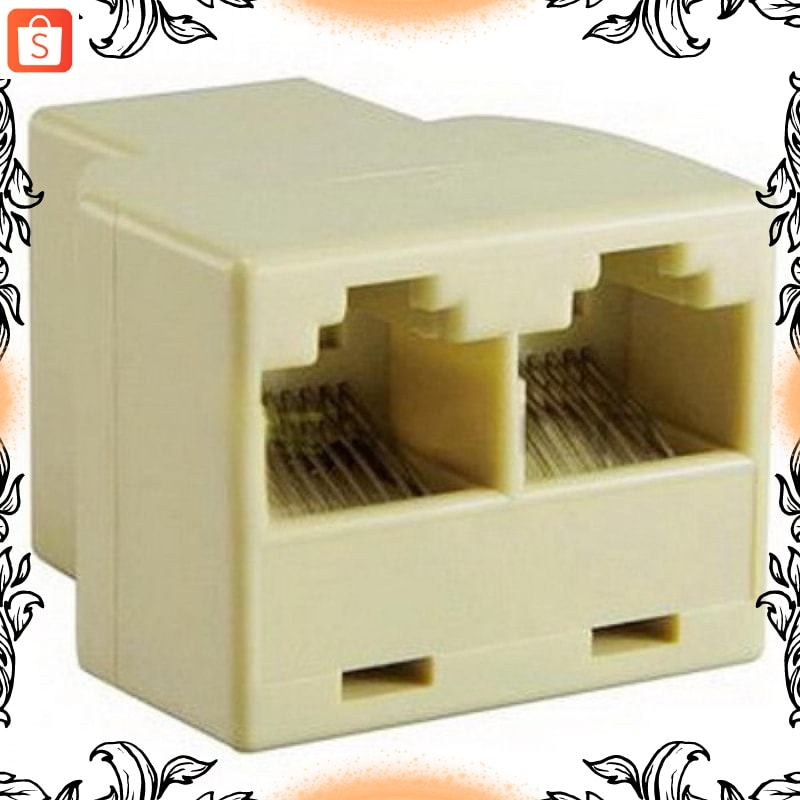 Đầu Chia Cổng Mạng Lan Rj45 1x2 | BigBuy360 - bigbuy360.vn