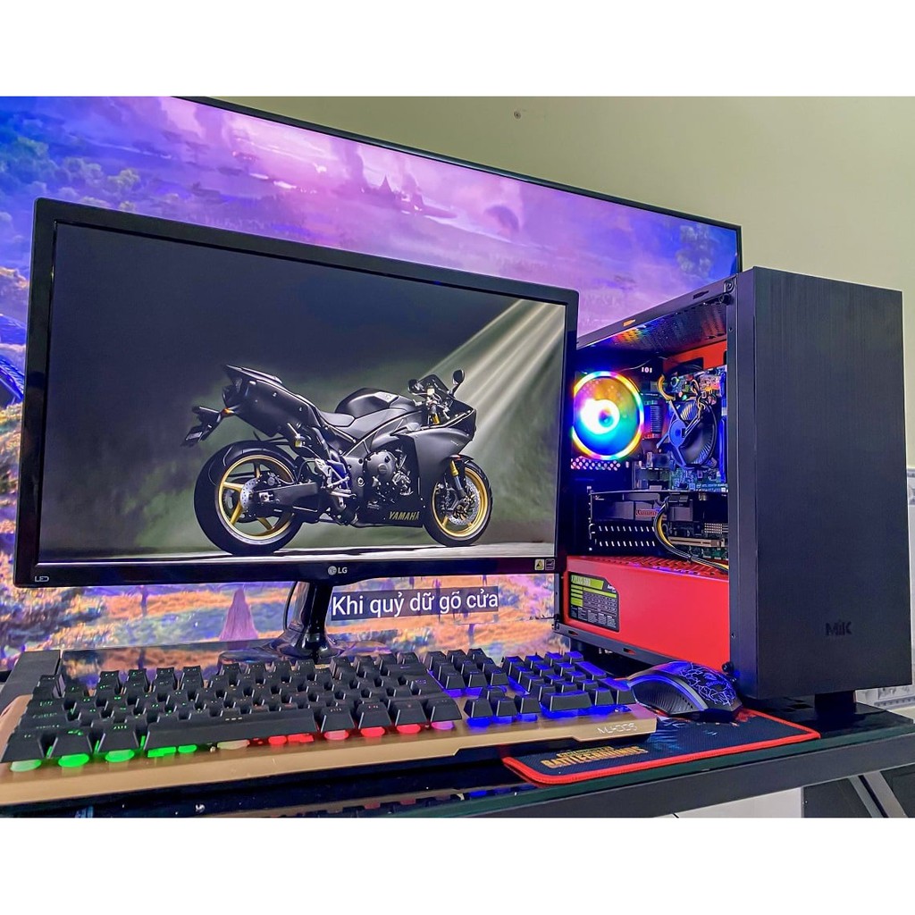 Trọn bộ cấu hình LORE C và Màn hình 22' FULLBOX tặng kèm COMBO PHÍM CHUỘT LED LÓT CHUỘT | BigBuy360 - bigbuy360.vn