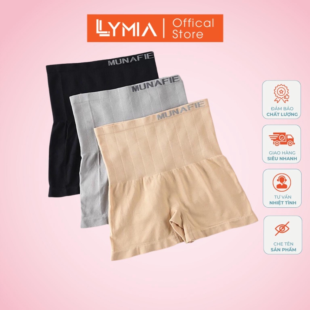 Quần gen bụng đùi mặc trong váy Munafie xuất Nhật LYMIA G05