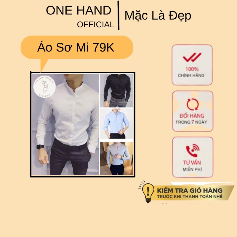 Áo Sơ Mi Nến Cố Tàu 💕1𝖍𝖆𝖓𝖉💕 Sơ Mi Nam  Chuẩn Body Chất Lụa Mềm Mịn Có 2 Màu Trắng Đen - Mặc Là Đẹp - Mã SMCT02 | BigBuy360 - bigbuy360.vn