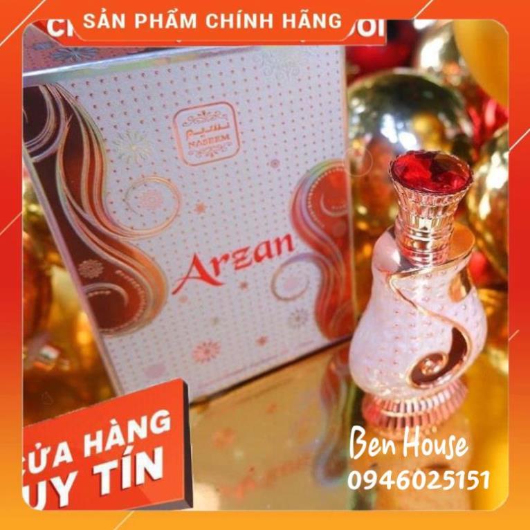 Tinh Dầu Nước Hoa Dubai Arzan Naseem Nội Địa Chính Hãng Cao Cấp Cho Nữ Unisex Mùi Thơm Bán Chạy Nhất TP HC | BigBuy360 - bigbuy360.vn