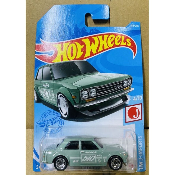Hotwheels Xe mô hình Datsun xanh