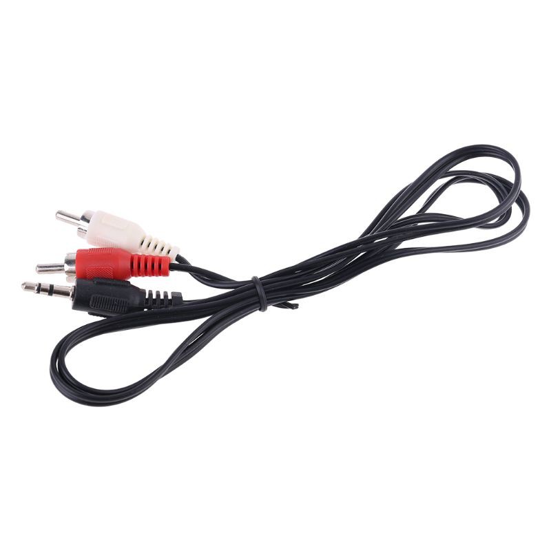 Cáp Chuyển Đổi Âm Thanh 3.5mm Sang 2 Rca Cho Ipod Mp3 1m