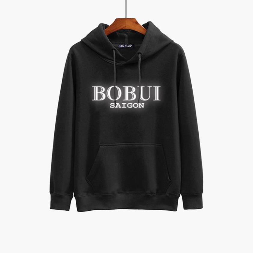 Áo hoodie Nam Nữ Vải Dầy Phản Quang Siêu Xịn Bờ Bụi