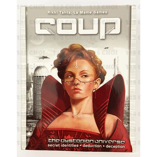 Thẻ bài Coup cuộc chiến quyền lực - Game nhập vai hấp dẫn dành cho hội nhóm 2 - 10 người, luật chơi đơn giản