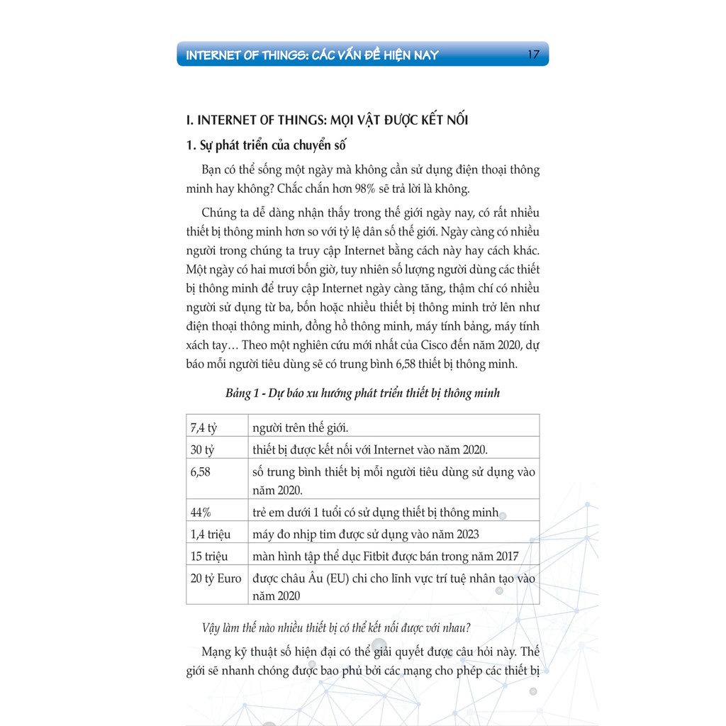 Sách - Internet Of Things - Các Vấn Đề Hiện Nay