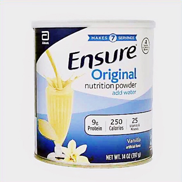 Sữa bột Ensure Original Vanilla (397g) nhập Mỹ