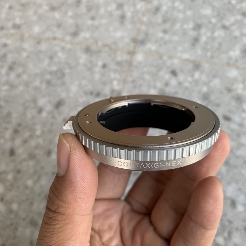 Ngàm chuyển Contax(G) - Nex - sử dụng lens contax G trên máy Sony E-mount