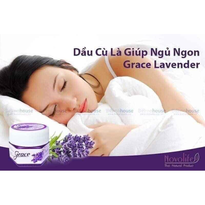 Dầu Cù Là Giúp Ngủ Ngon Grace Skin Nourishing Balm Lavender