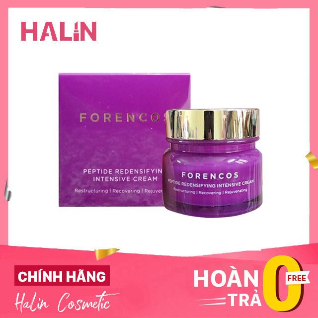 kem dưỡng da ban đêm💖FREESHIP💖kem dưỡng da Forencos Peptide In Korean HALINDUOS231