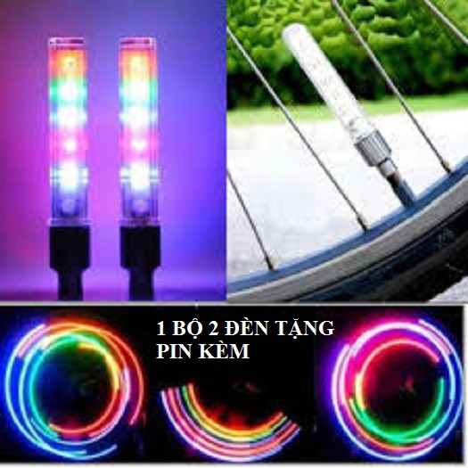 Bộ 2 đèn led van xe 7 màu chống nước