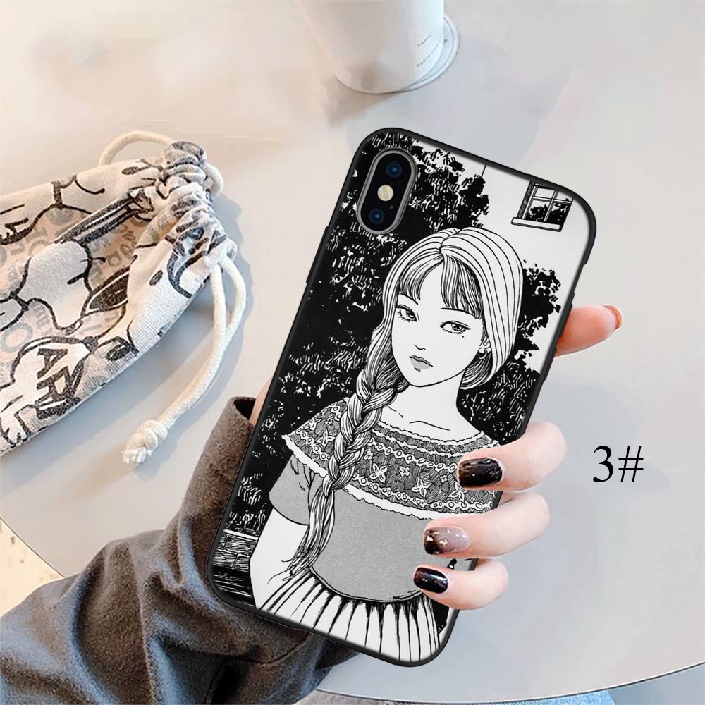 Ốp Điện Thoại Họa Tiết CA44 Junji Ito Tomie Độc Đáo Cho iPhone 13 12 Pro Max Mini XS Max X