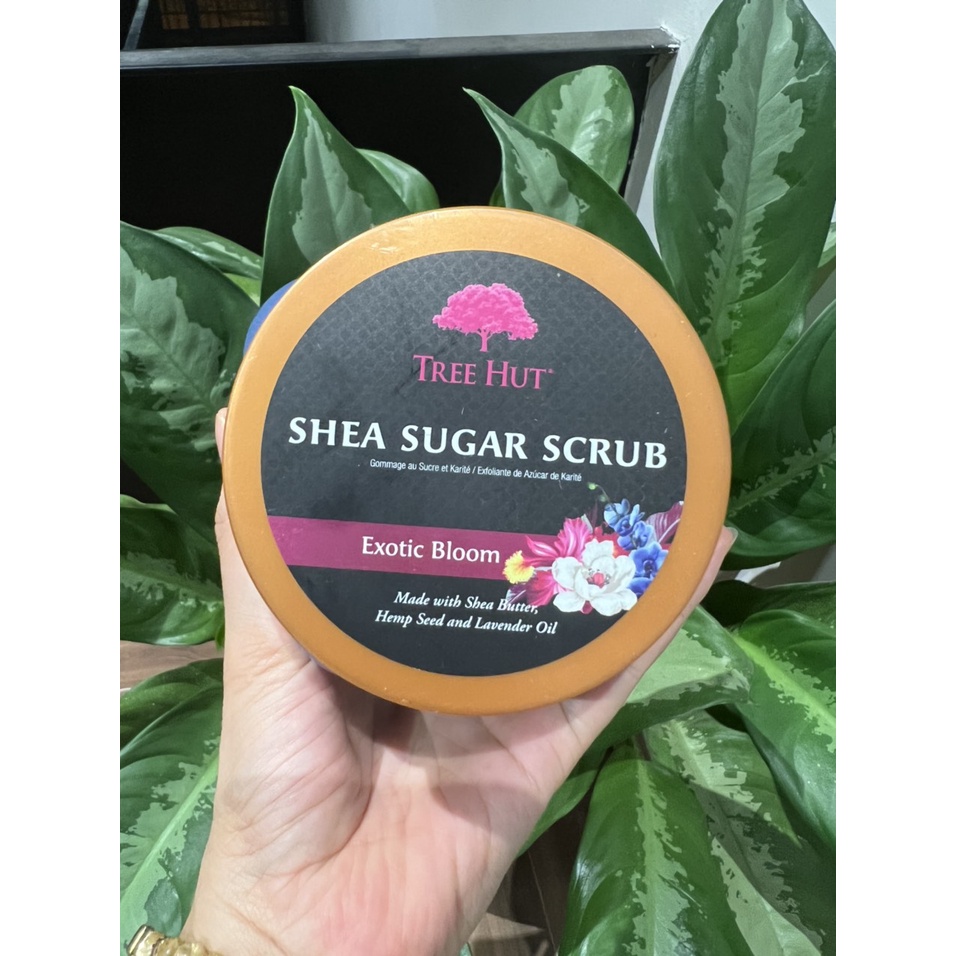 TẨY DA CHẾT TOÀN THÂN TREE HUT SHEA SUGAR SCRUB (510G)