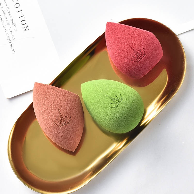 Trứng trang điểm bằng gỗ chính hãng Hàn Quốc Ultra Soft Không ăn bột Sponge Air Đệm 2 Gói 3 Gói kết hợp Puff khô và ư | BigBuy360 - bigbuy360.vn