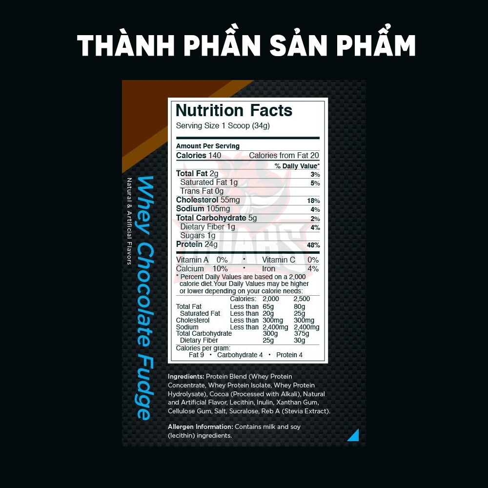 RULE1 PROTEIN BLEND - SỮA TĂNG CƠ WHEY GIÁ RẺ (5 LBS)