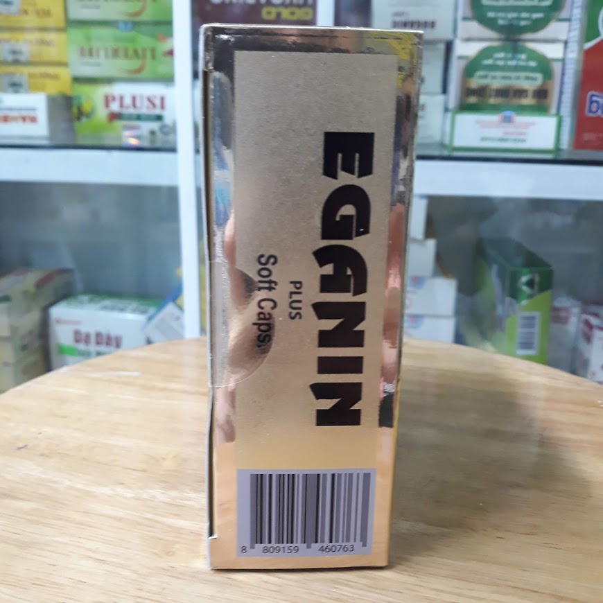 Bổ Gan Eganin Plus - Hỗ Trợ Giải Độc, Bảo Vệ Gan - Hộp 60 Viên