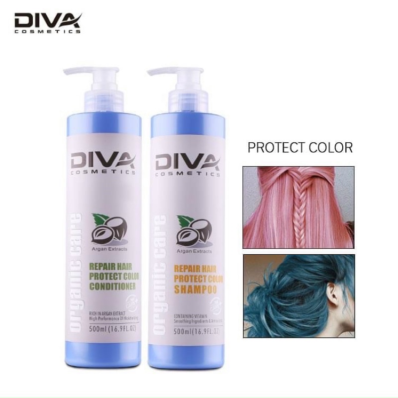 XẢ KHO CẶP DẦU GỘI DẦU XẢ GIỮ MÀU - PHỤC HỒI HƯ TỔN - MÙI MACA DIVA 750ML