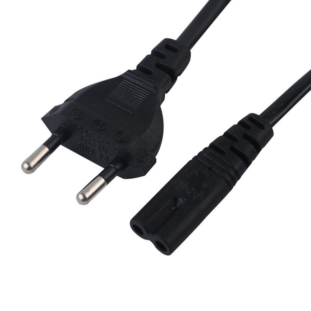 Dây Cáp Nguồn Ac 1.5m Eu 2-prong Cho Ps2 Slims Ps4 U7N9