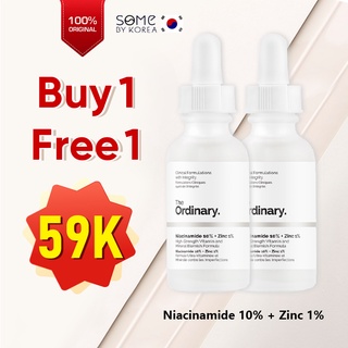 Tinh Chất Cấp Nước Tinh Chất the Ordinary Niacinamide 10% + Zinc 1% Serum 30ml